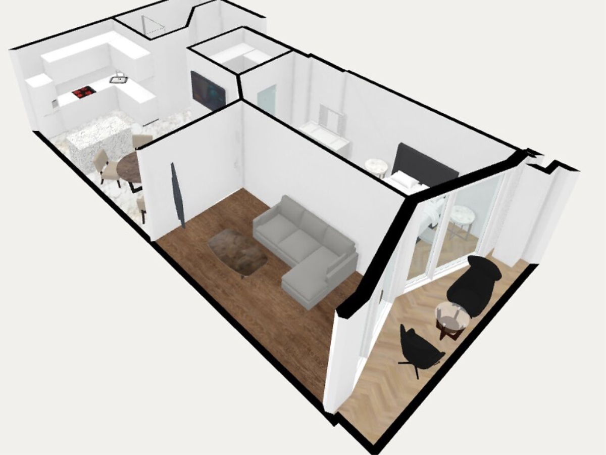 1-кім. квартира, Тернопіль, Центр, вул. Шептицького