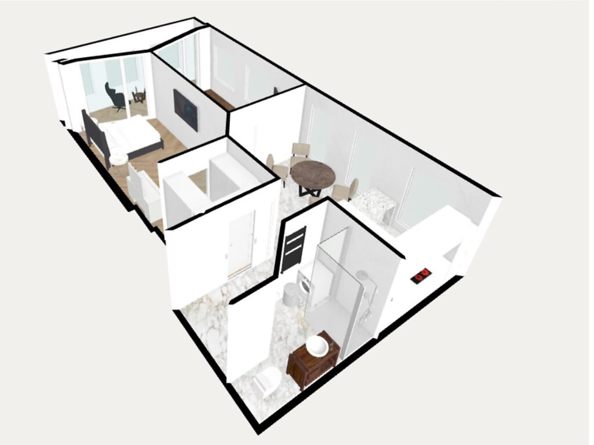 1-кім. квартира, Тернопіль, Центр, вул. Шептицького