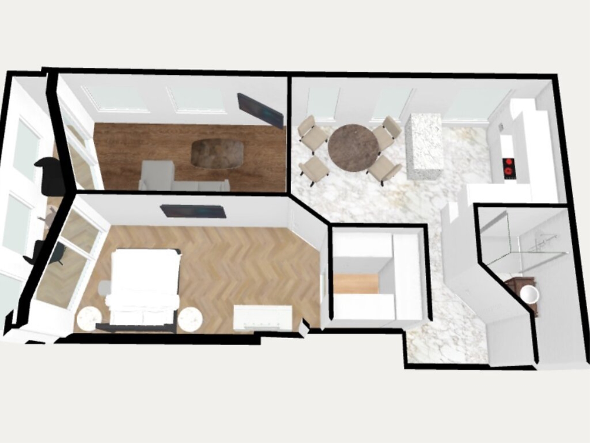 1-кім. квартира, Тернопіль, Центр, вул. Шептицького