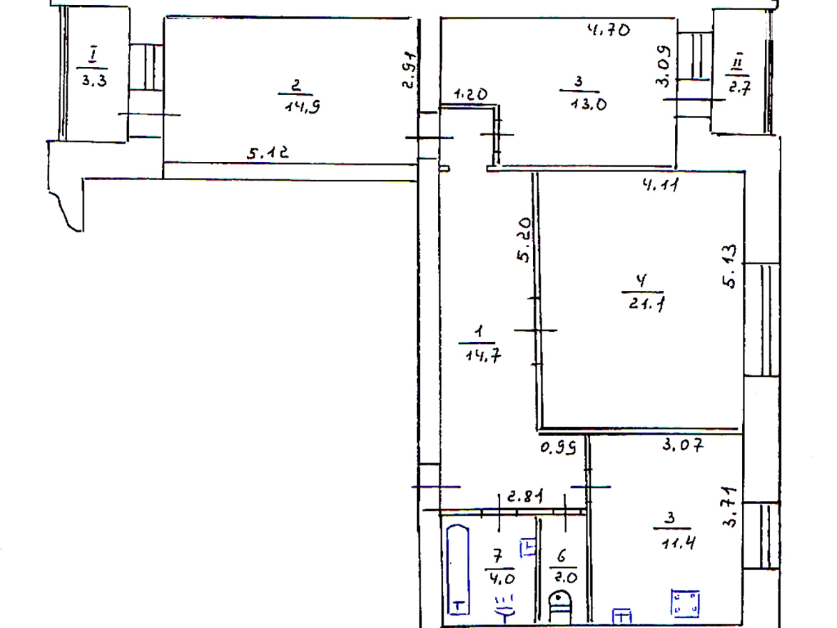 3-кім. квартира, Тернопіль, Новий світ, вул. Новий світ