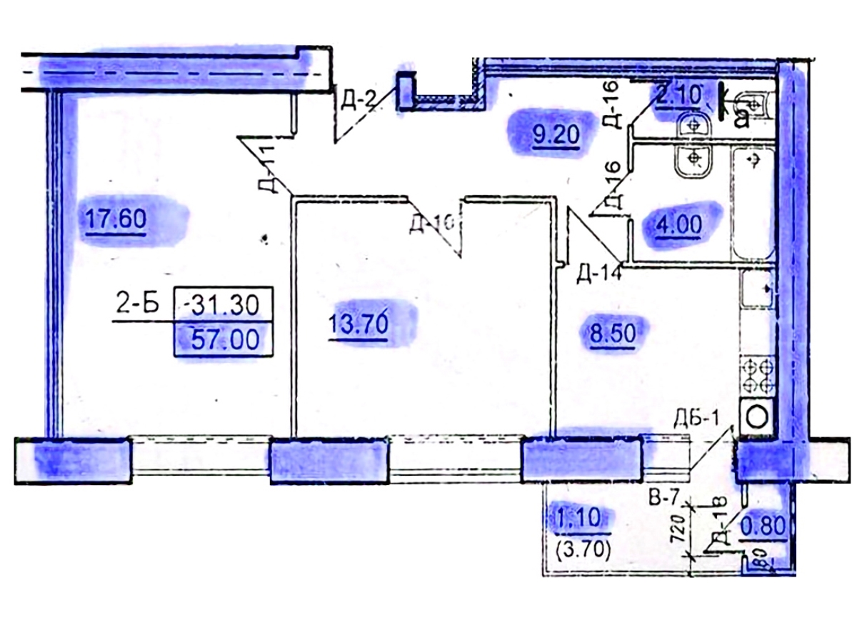 2-кім. квартира, Тернопіль, Універсам, вул. Злуки