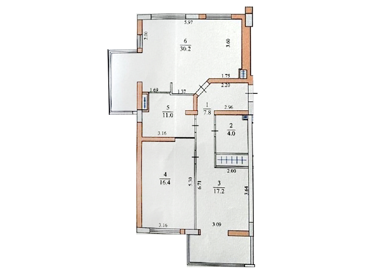 2-кім. квартира, Тернопіль, Східний, вул. Бандери