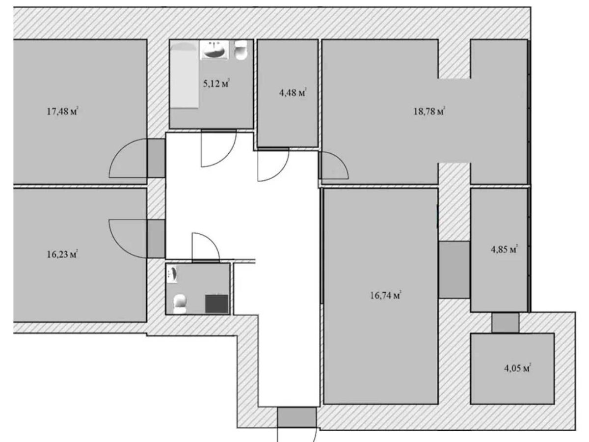 3-кім. квартира, Тернопіль, Дружба, вул. Тролейбусна