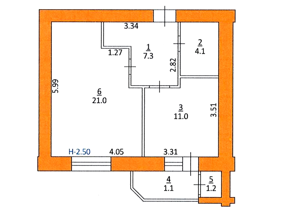 1-кім. квартира, Тернопіль, Дружба, вул. Тролейбусна