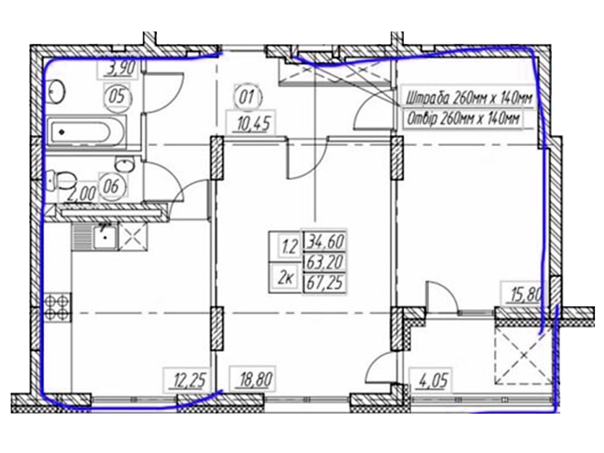 2-кім. квартира, Тернопіль, Східний, вул. Євгена Мєшковського (Толстого)