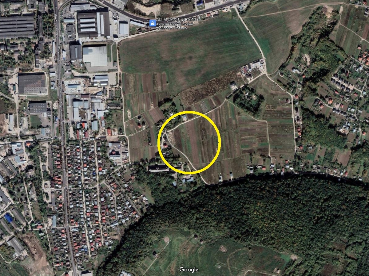 комерційна ділянка, Великі Гаї, Район тубдиспансеру