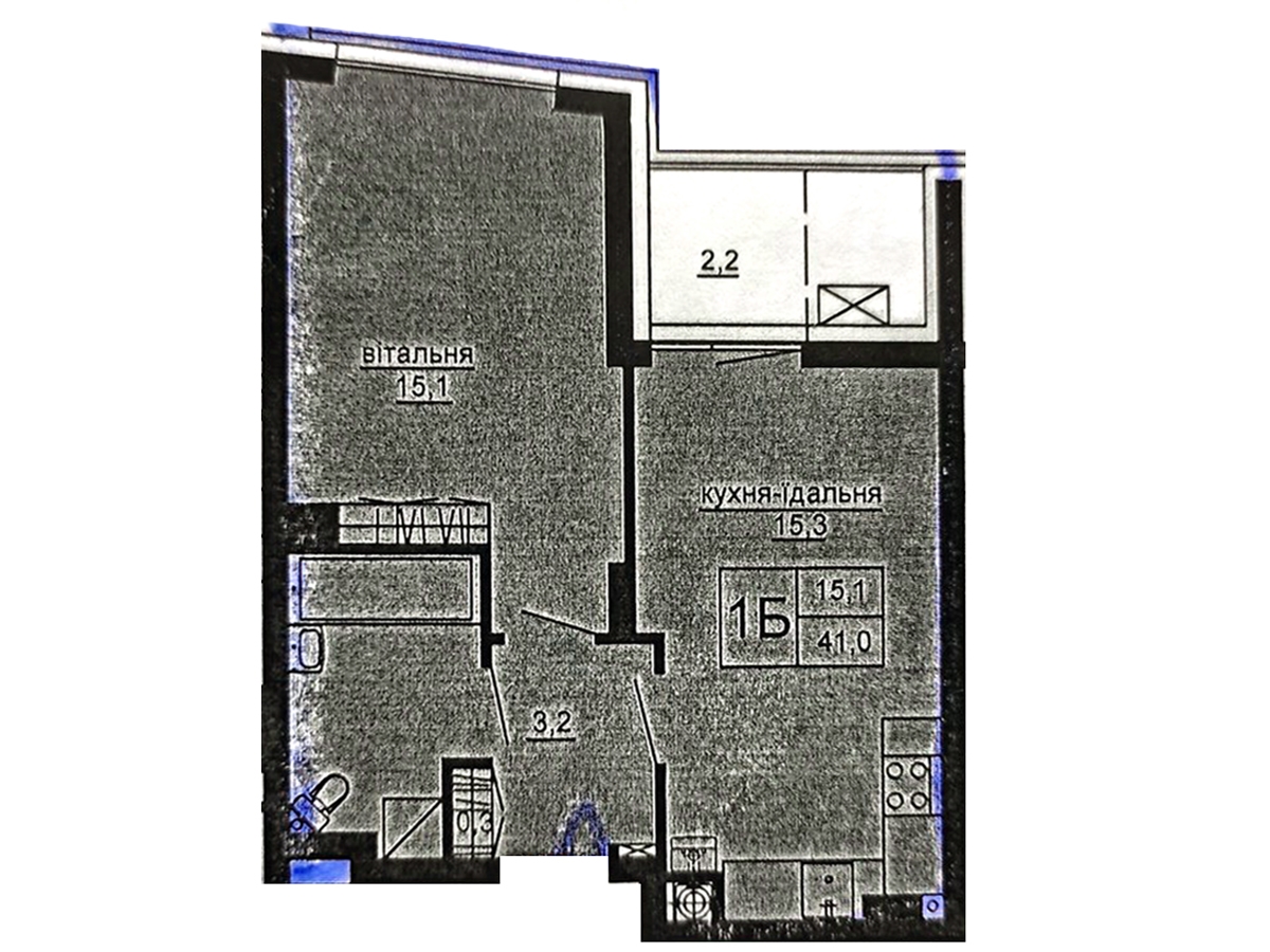 1-кім. квартира, Тернопіль, Варшавський, Підволочиське шосе