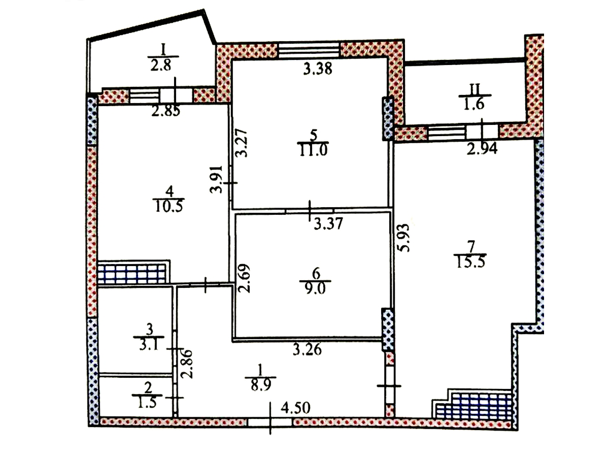 3-кім. квартира, Тернопіль, Дружба, вул. Тролейбусна