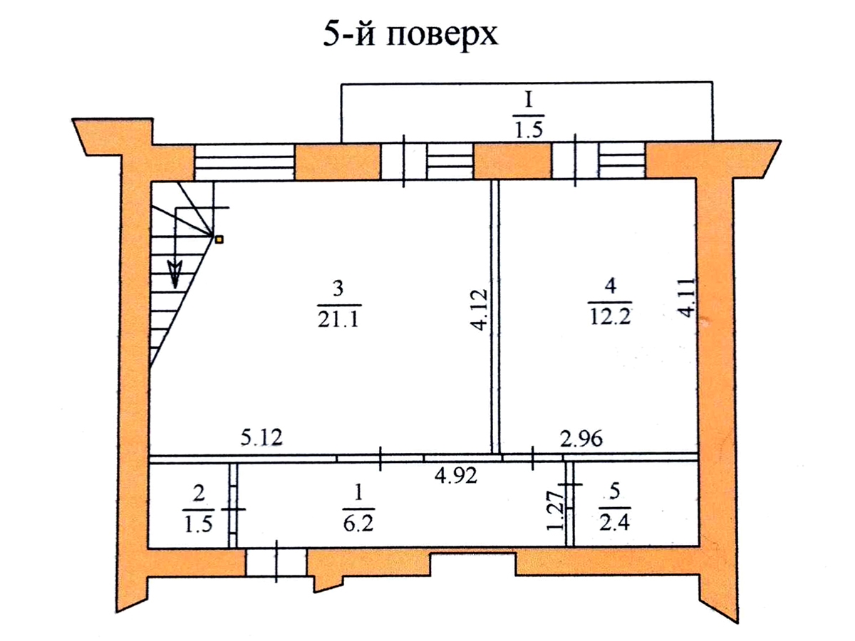 3-кім. квартира, Тернопіль, Старий парк, вул. Лисенка
