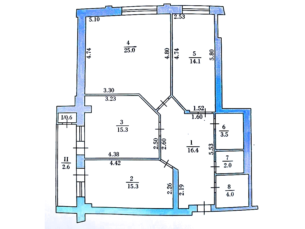 3-кім. квартира, Тернопіль, Канада, вул. Коновальця