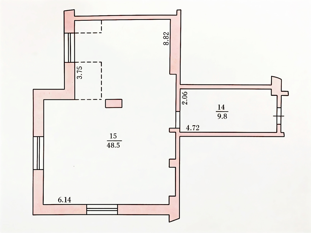 2-кім. квартира, Тернопіль, Старий парк, вул. Рудницького