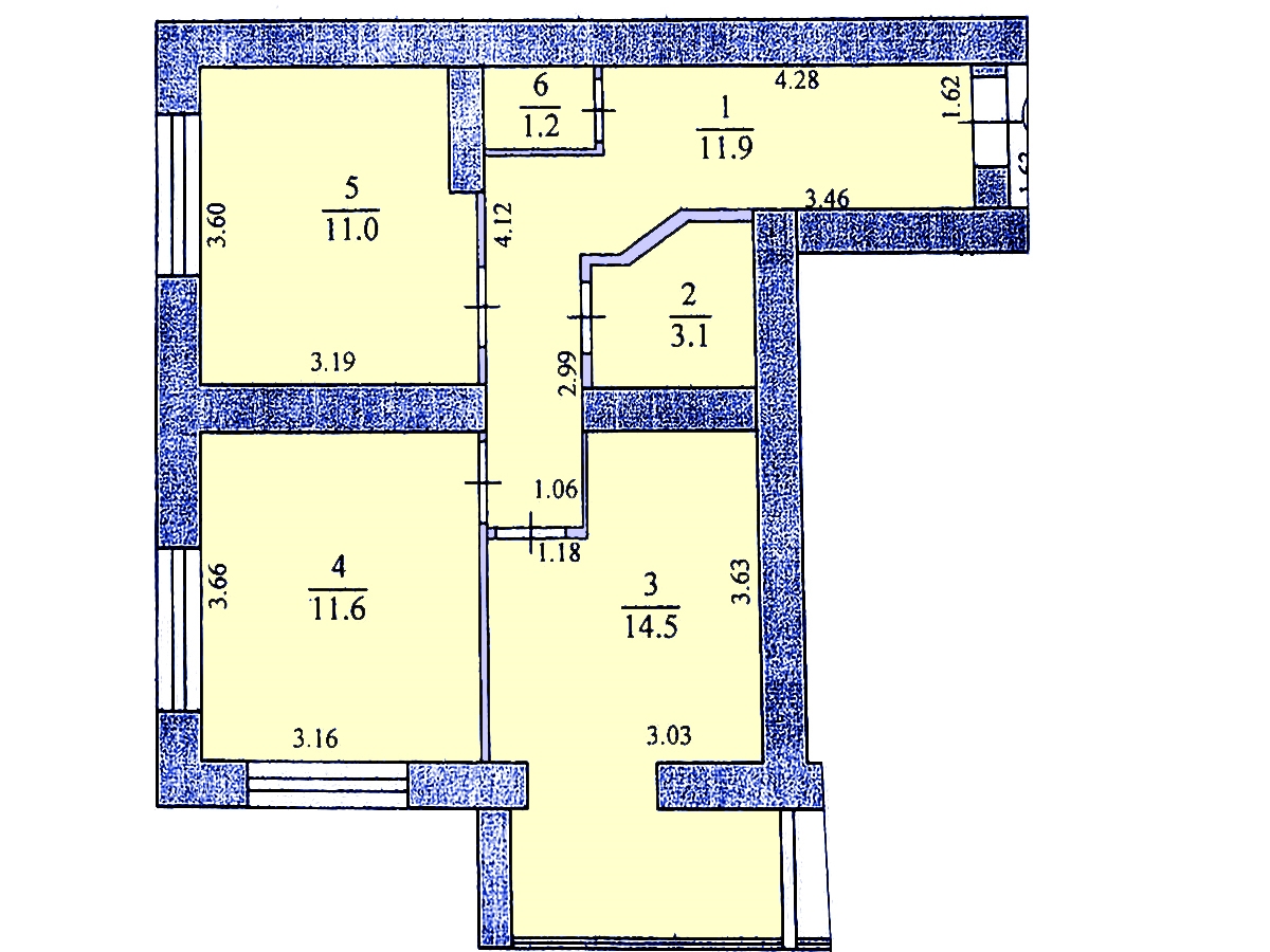 2-кім. квартира, Тернопіль, Бам, вул. Корольова