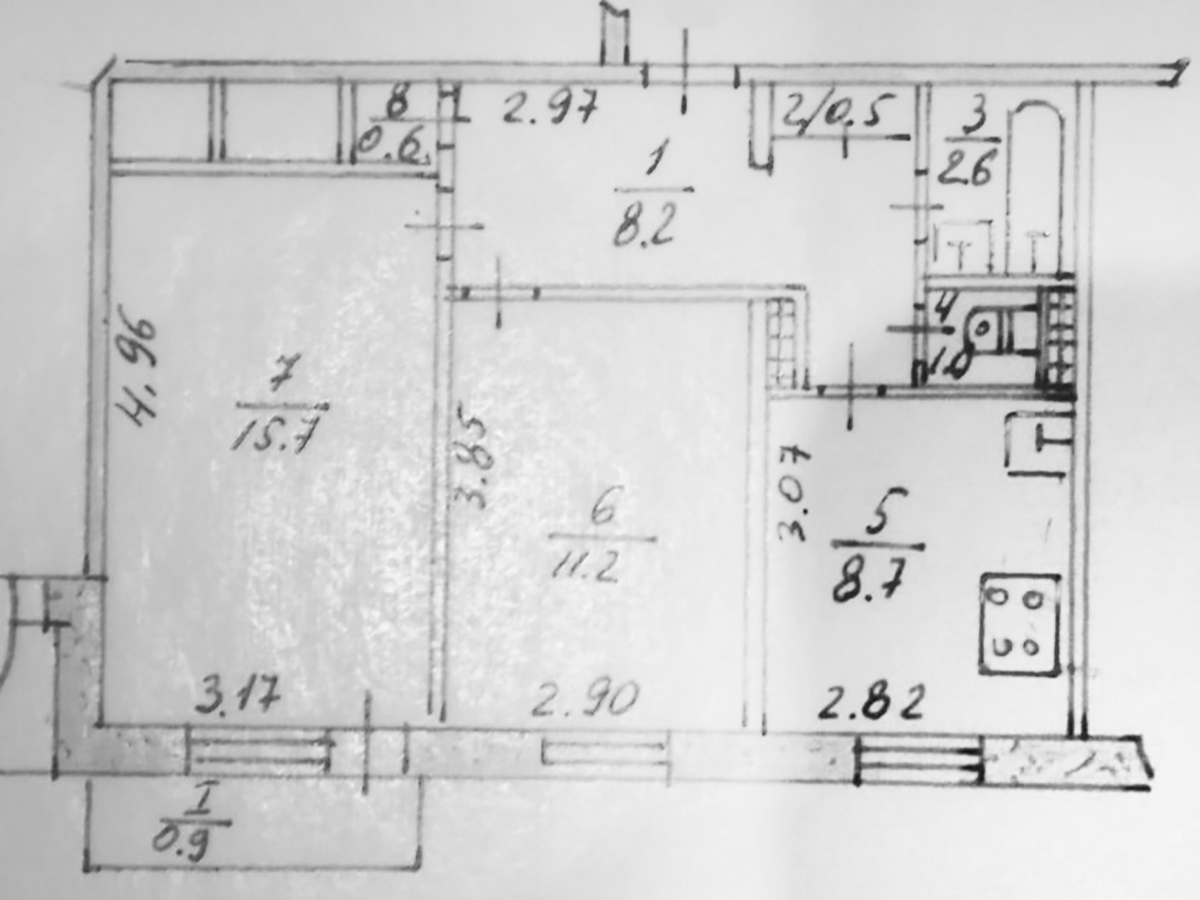 2-кім. квартира, Тернопіль, Бам, вул. 15 Квітня