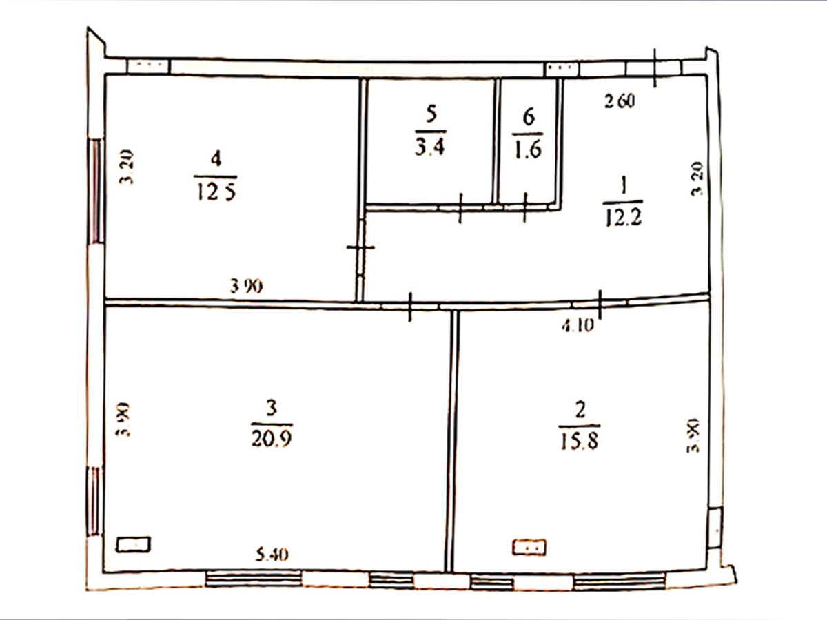 2-кім. квартира, Тернопіль, Центр, вул. Острозького