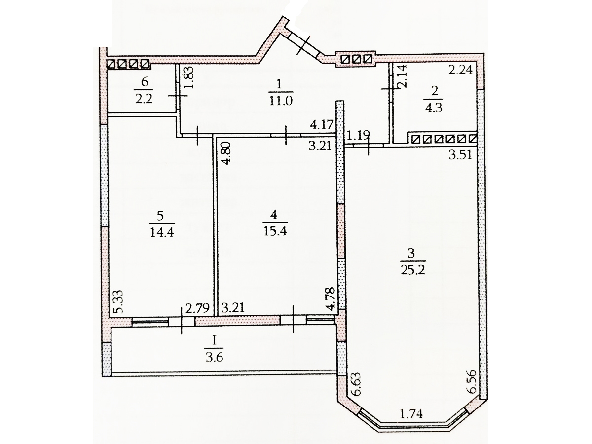 2-кім. квартира, Тернопіль, Північний, вул. Київська