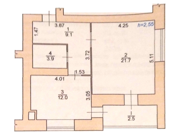 1-кім. квартира, Тернопіль, Березовиця, вул. Лесі Українки