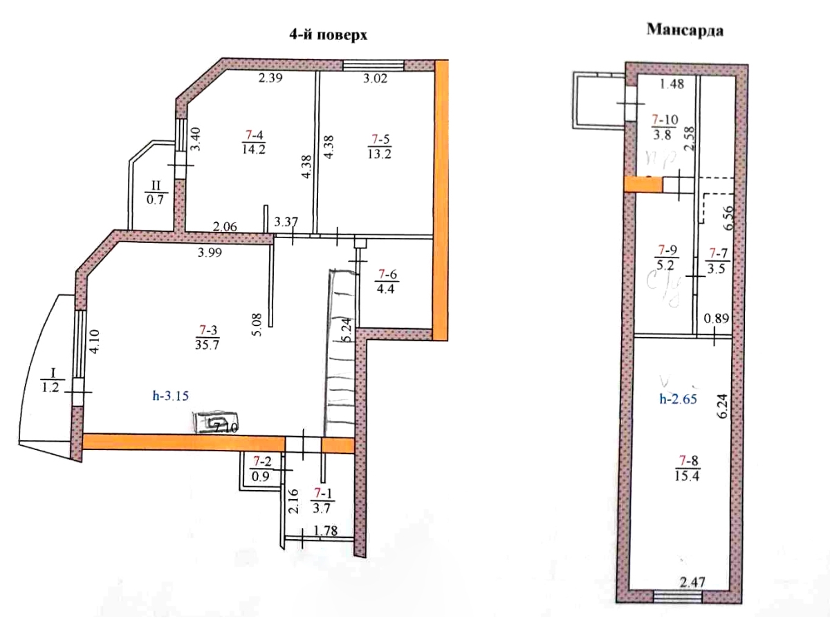 3-кім. квартира, Тернопіль, Новий світ, вул. Наливайка