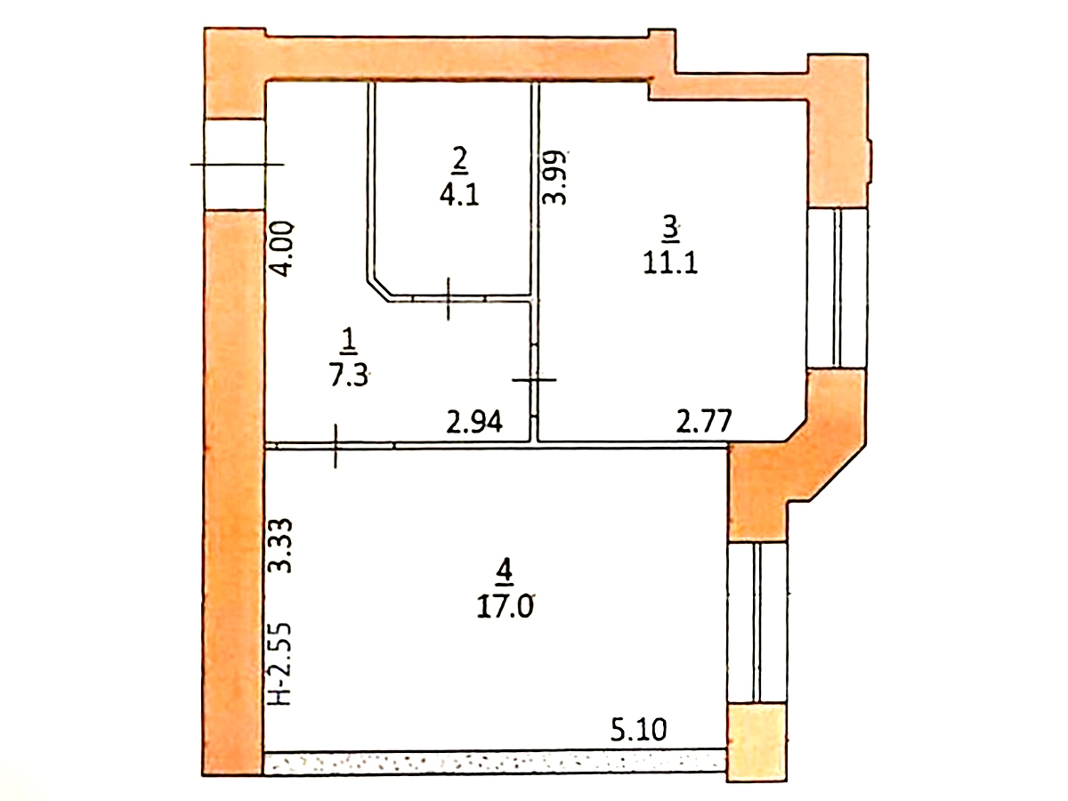 1-кім. квартира, Тернопіль, Дружба, вул. Тролейбусна