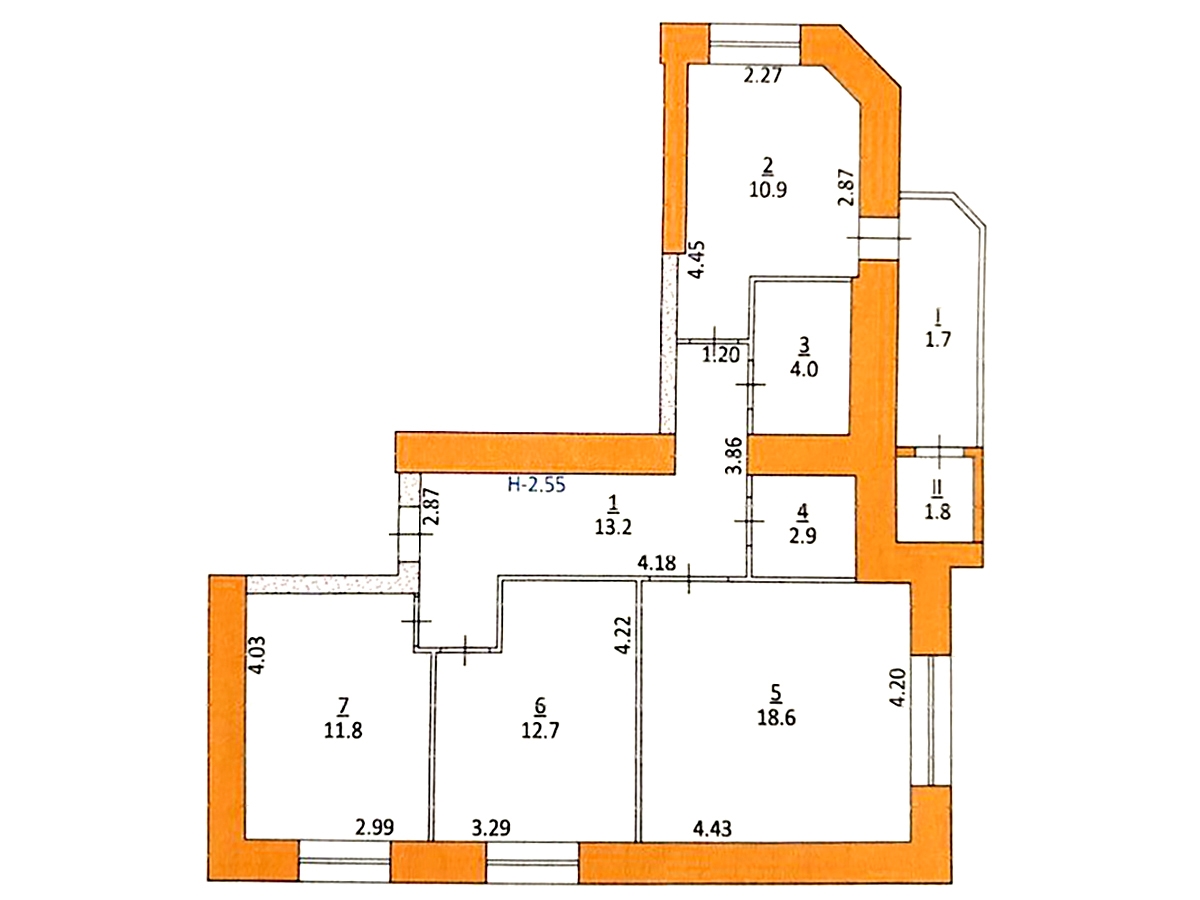 3-кім. квартира, Тернопіль, Дружба, вул. Тролейбусна