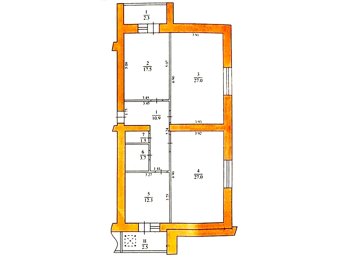 3-кім. квартира, Тернопіль, Дружба, вул. Львівська