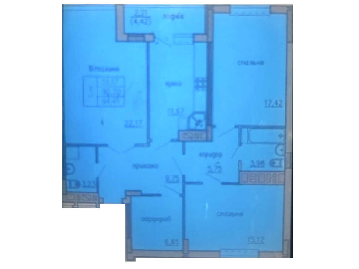 3-кім. квартира, Тернопіль, Кутківці, вул. Петра Батьківського (Бригадна)