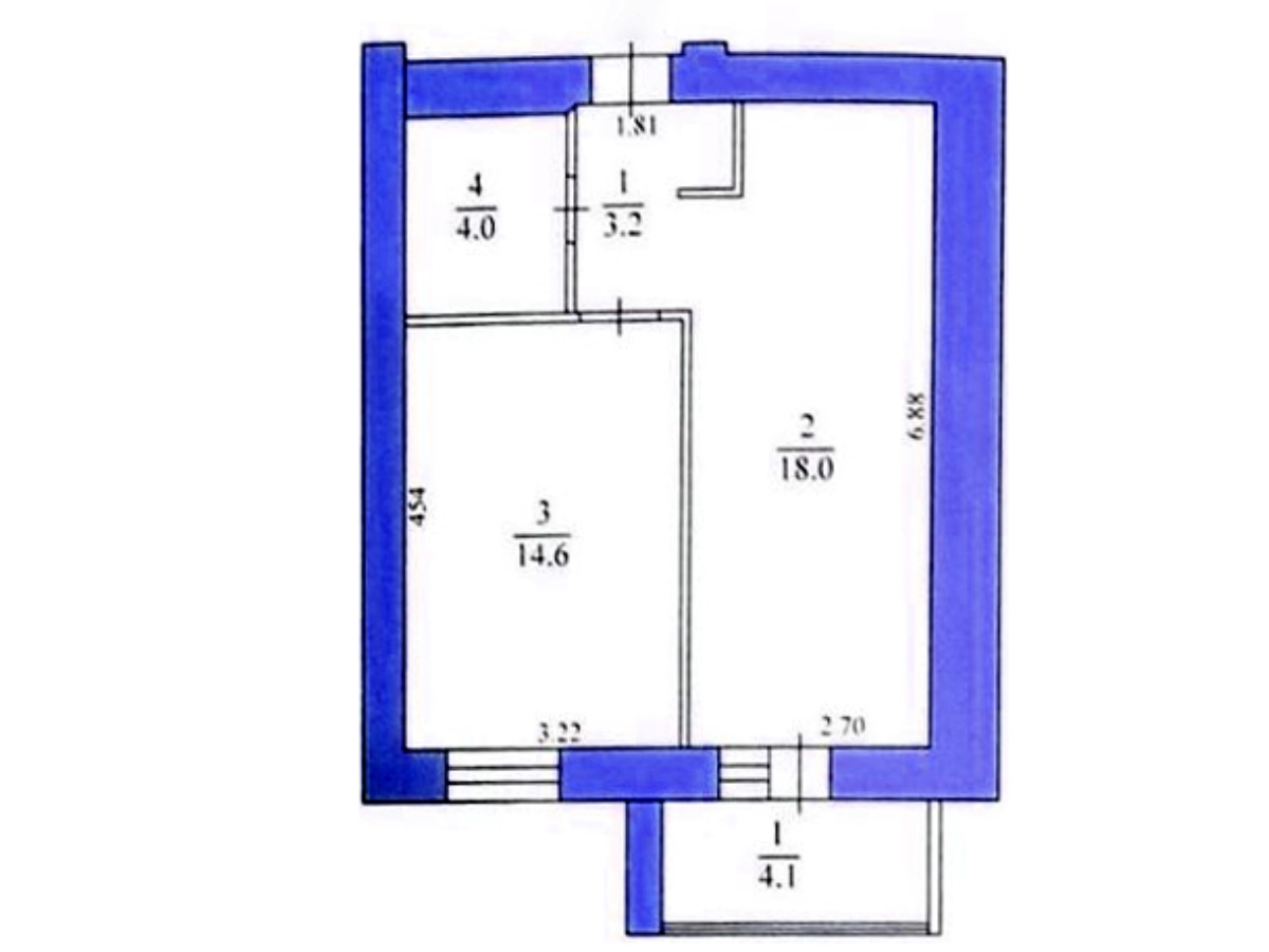 1-кім. квартира, Тернопіль, Авторинок, вул. Микулинецька