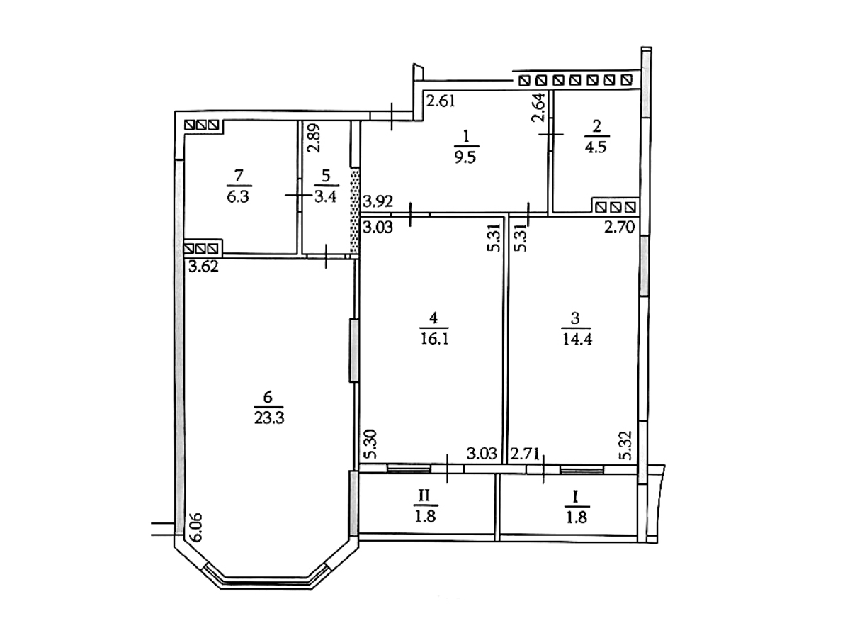 2-кім. квартира, Тернопіль, Північний, вул. Київська
