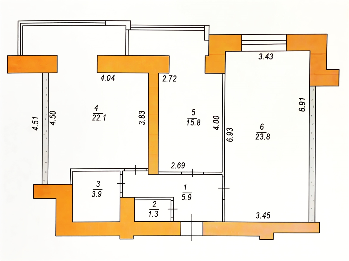 2-кім. квартира, Тернопіль, Дружба, вул. Будного