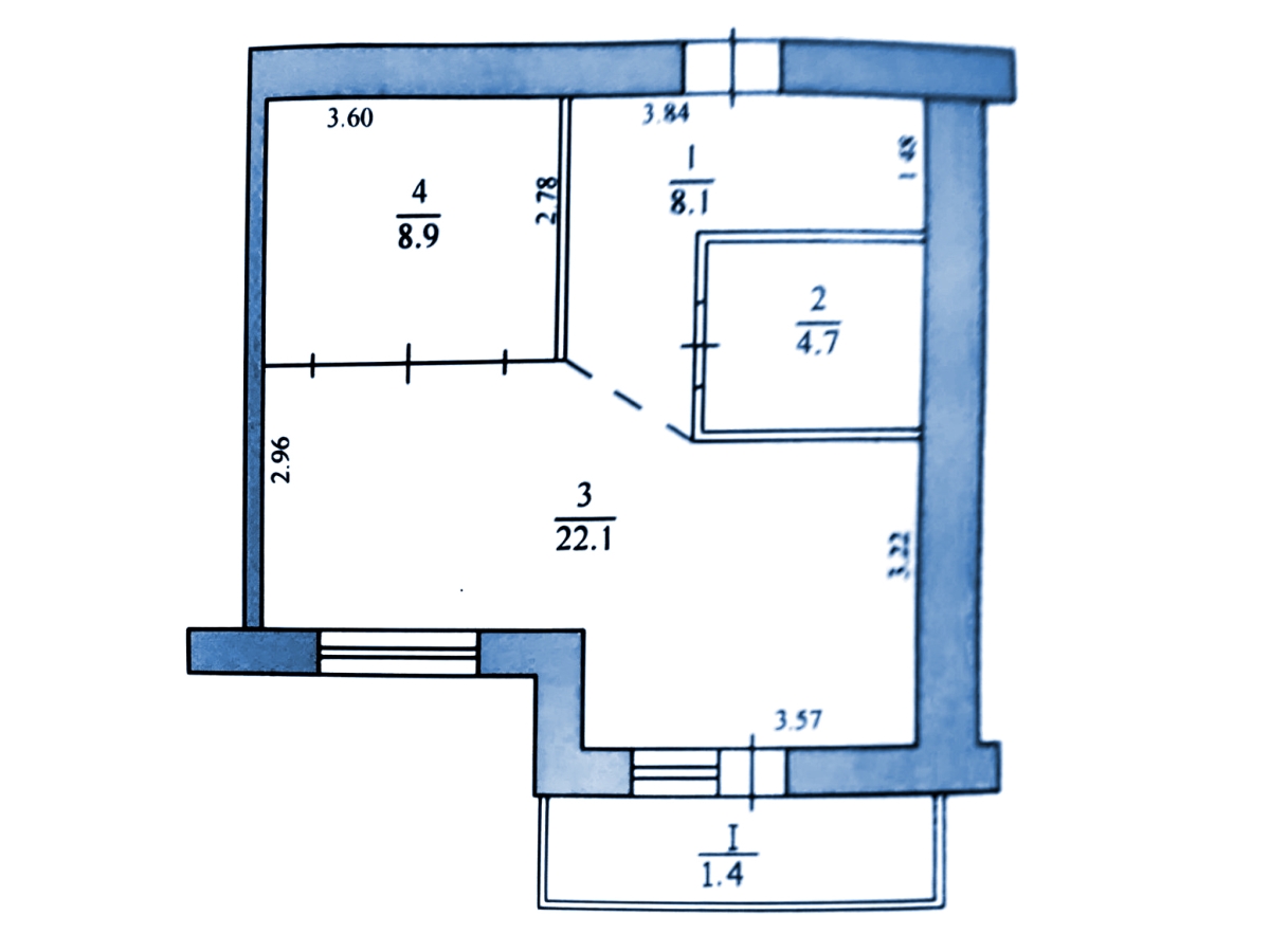 1-кім. квартира, Тернопіль, Північний, вул. Іллєнка