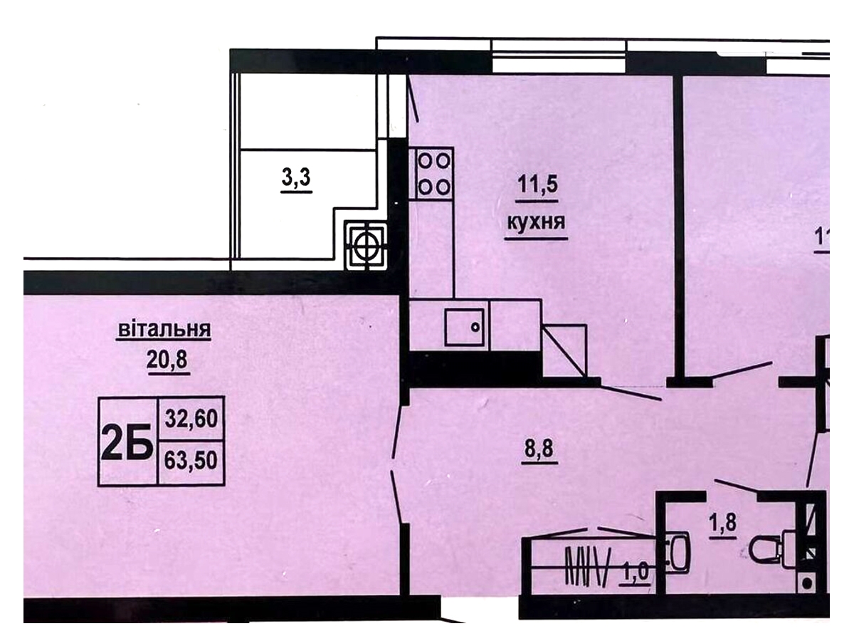 2-кім. квартира, Тернопіль, Газопровід, вул. Микулинецька