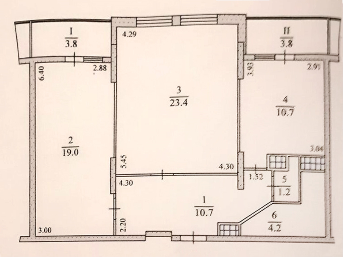 2-кім. квартира, Тернопіль, Дружба, вул. Тролейбусна