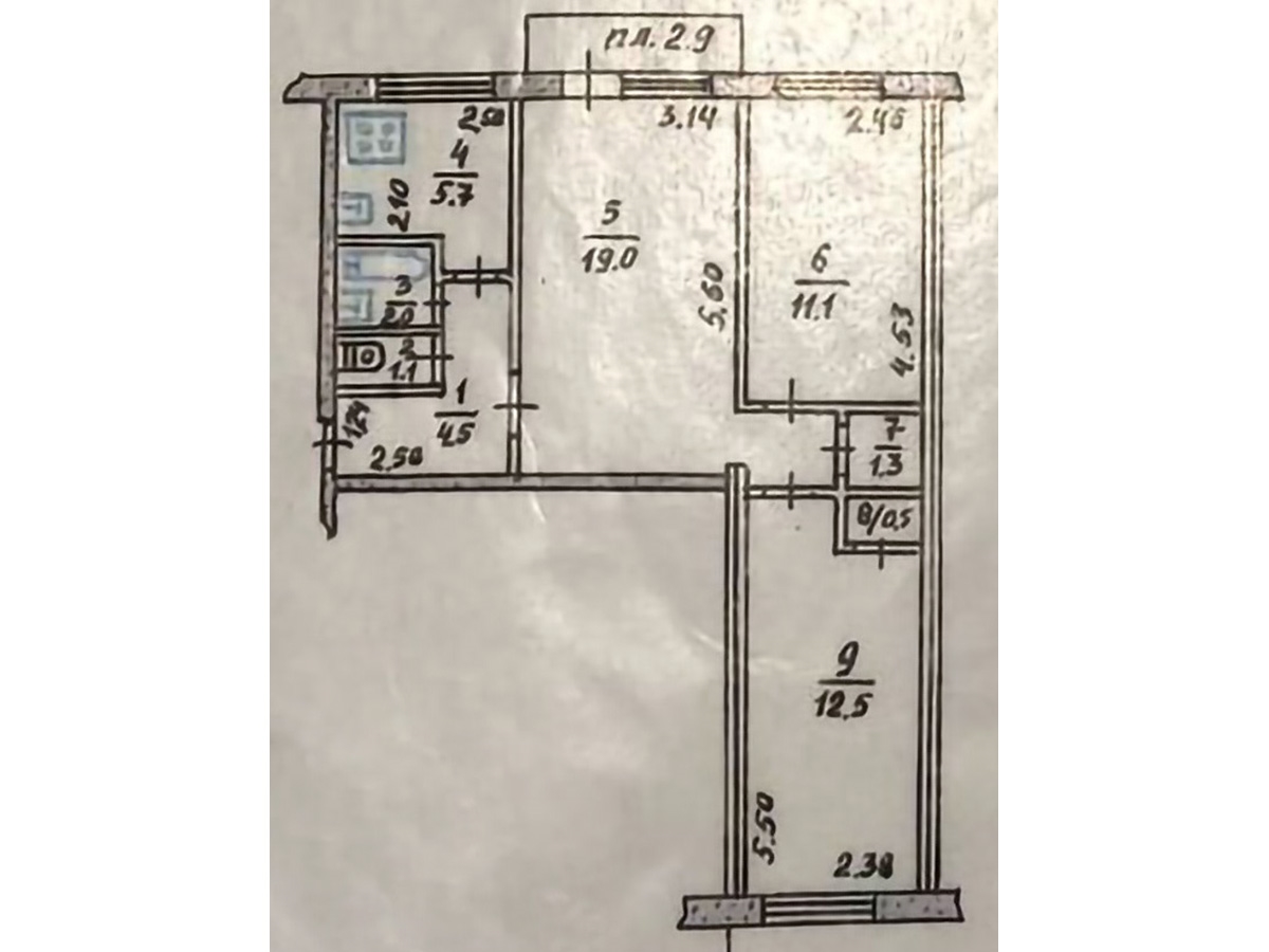 3-кім. квартира, Тернопіль, Бам, вул. Патріарха Любомира Гузара (Чалдаєва)