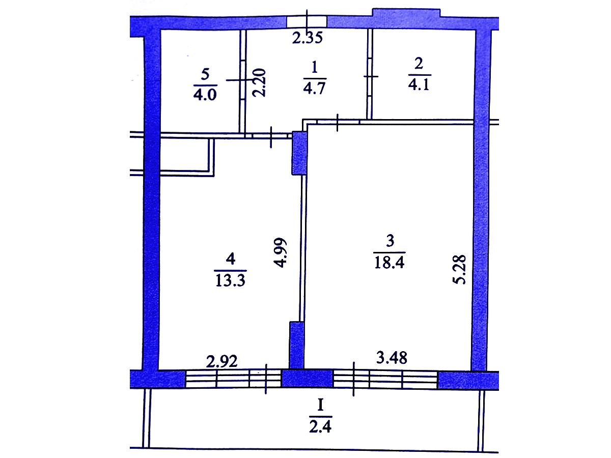 1-кім. квартира, Тернопіль, Центр, вул. Торговиця (Живова)