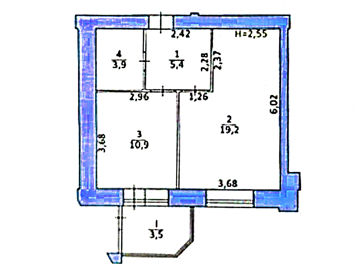 1-кім. квартира, Тернопіль, Бам, вул. Тарнавського