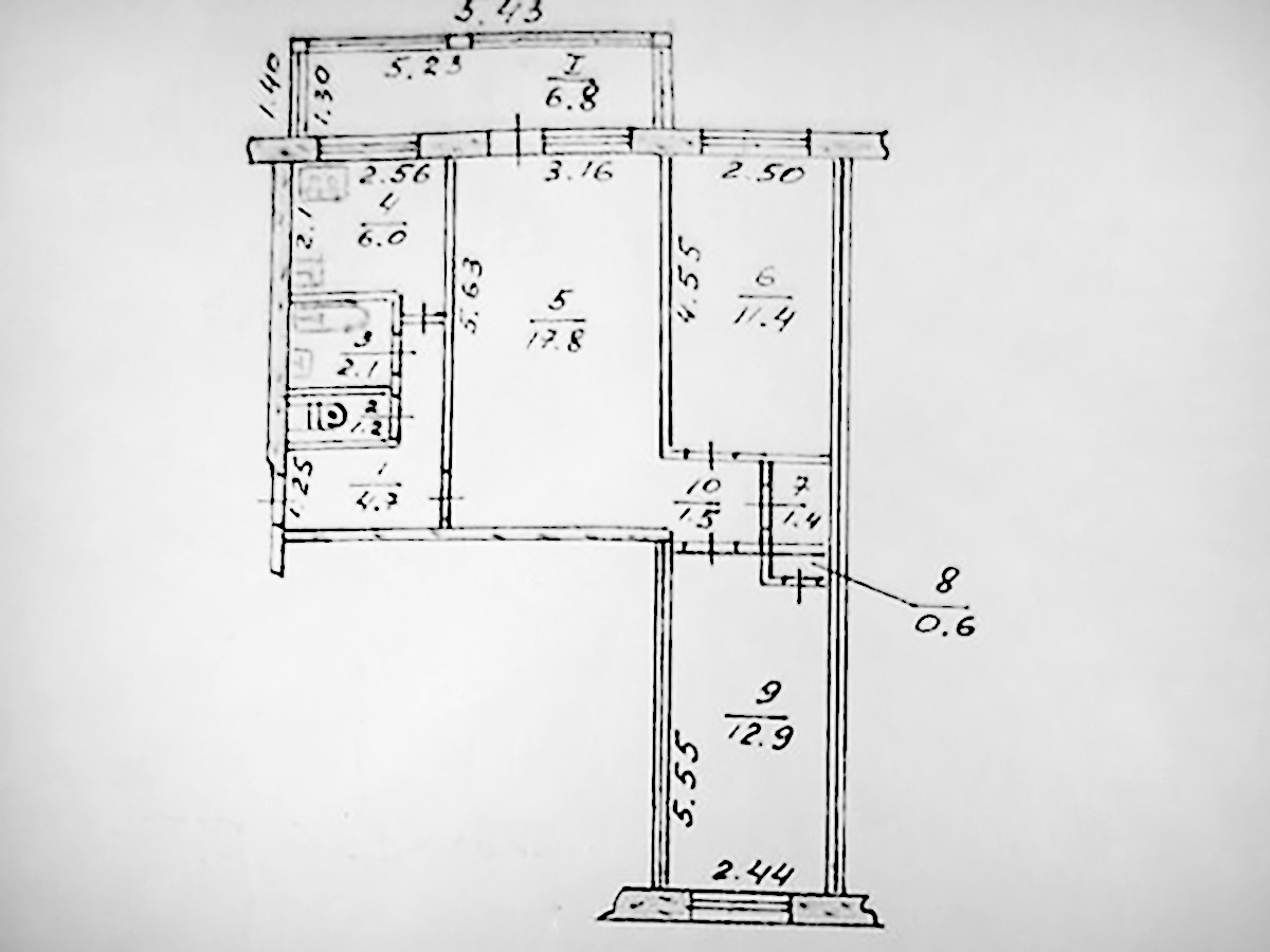 3-кім. квартира, Тернопіль, Бам, вул. Патріарха Любомира Гузара (Чалдаєва)