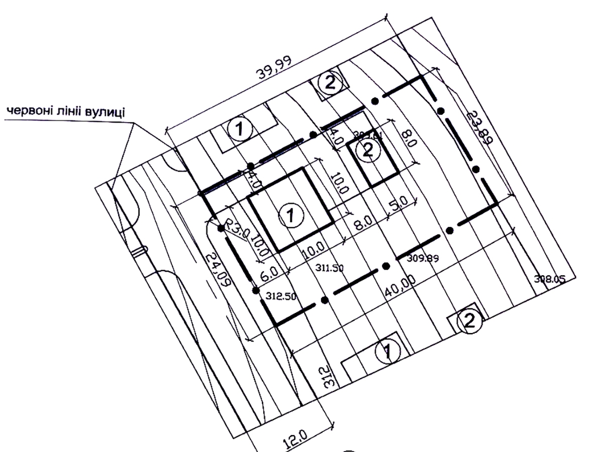 ділянка під забудову, Байківці
