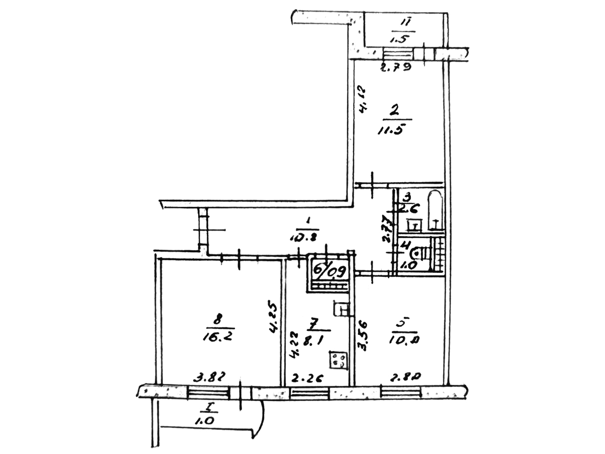 3-кім. квартира, Тернопіль, Дружба, бульв. Просвіти
